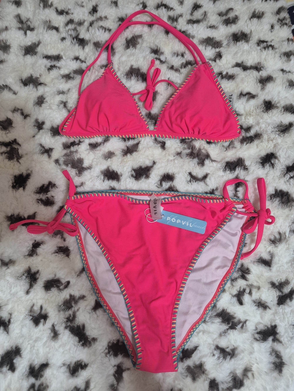 Medium- Poshmark Two-Piece Watermelon Red Bikini